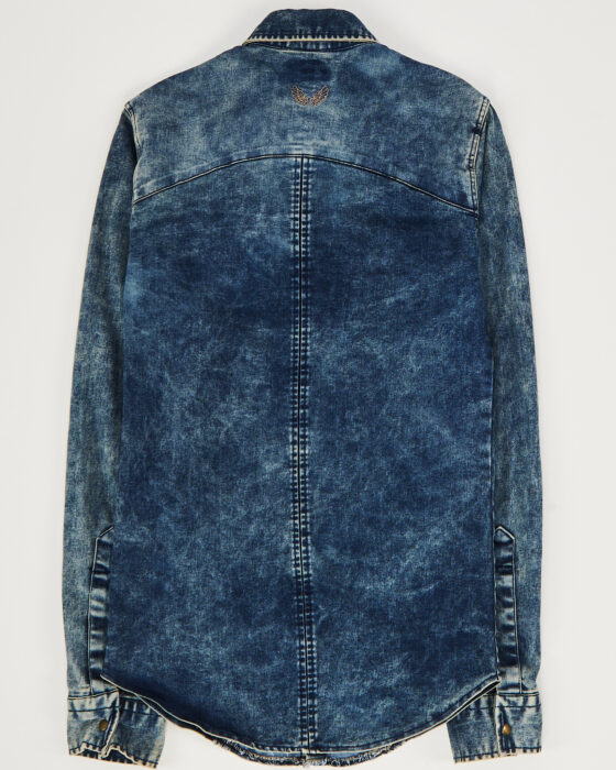 Джинсовая рубашка Marrakech Marrakech — фото 7