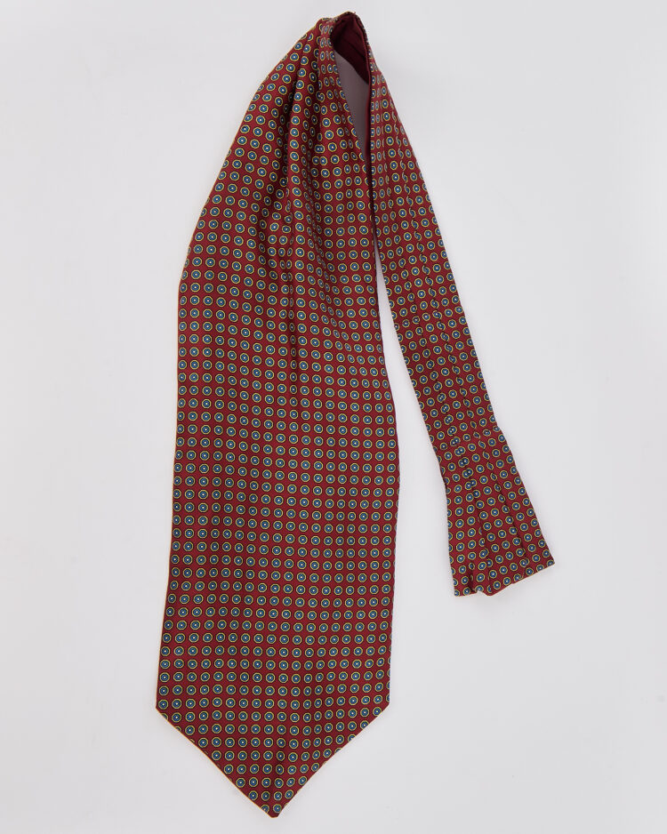 Шёлковый галстук с узором