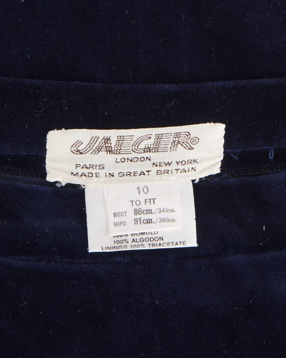 Бархатная юбка Jaeger Jaeger — фото 4