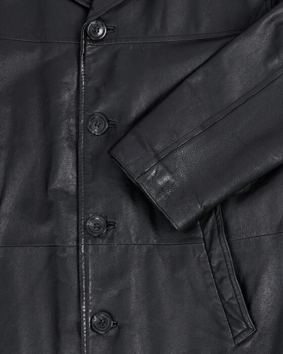 Кожаное пальто Angelo Litrico Angelo Litrico — фото 3