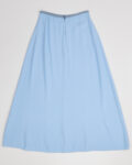 Голубая юбка из вискозы — фото 4